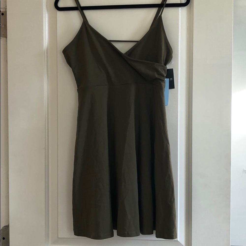 F21 Green Dress